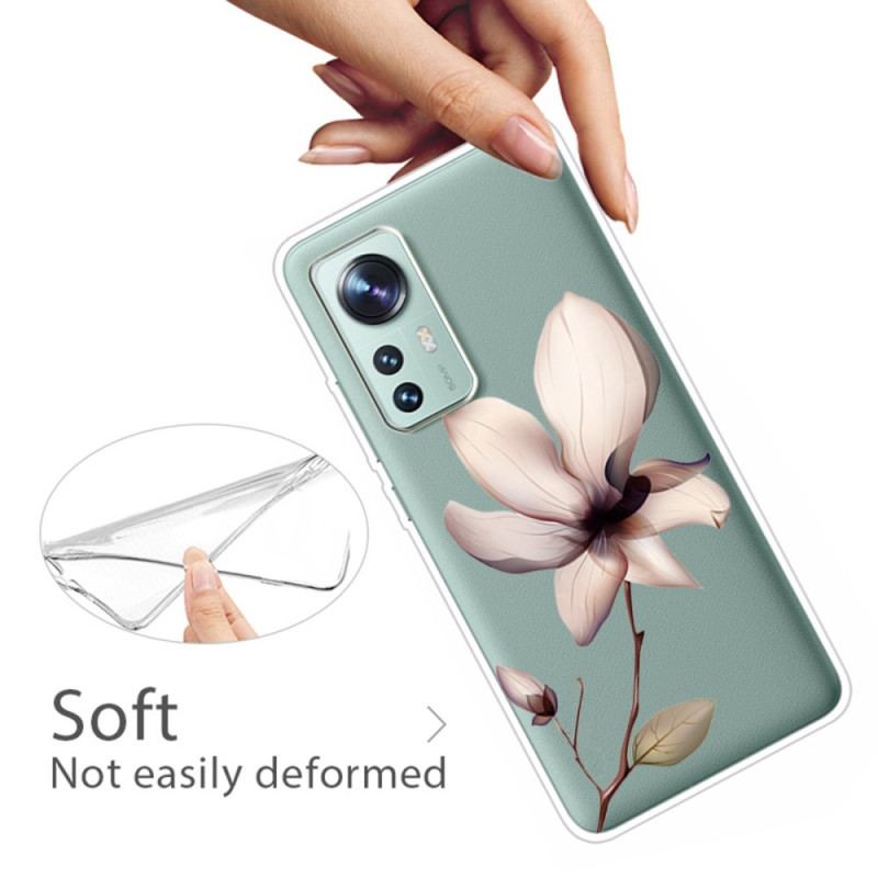 Coque  Xiaomi 12 / 12X  Transparente Une Fleur