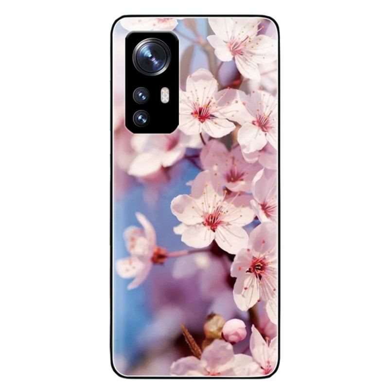 Coque  Xiaomi 12 / 12X  Verre Trempé Fleurs Réalistes