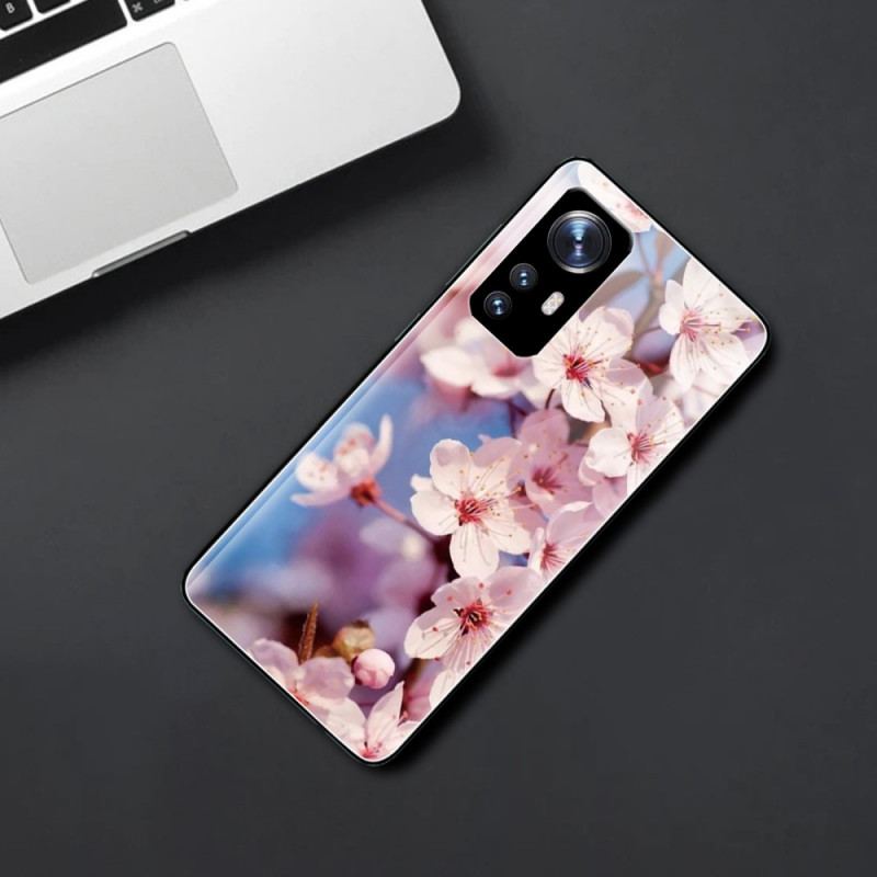 Coque  Xiaomi 12 / 12X  Verre Trempé Fleurs Réalistes