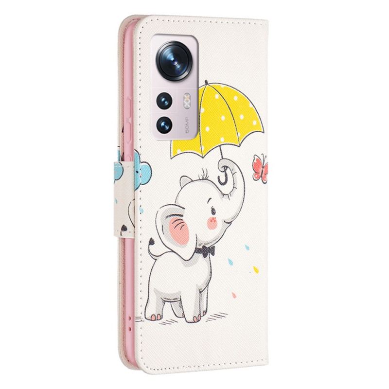 Housse  Xiaomi 12 / 12X  Bébé Éléphant