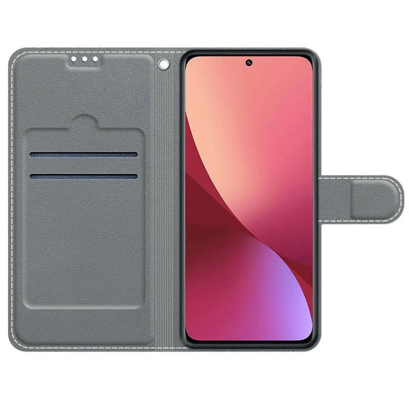 Housse Xiaomi 12 / 12X Goutes à Lanière