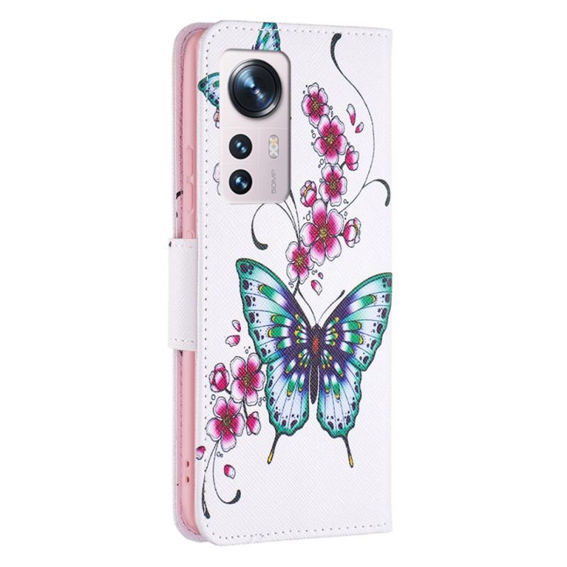 Housse  Xiaomi 12 / 12X  Papillons