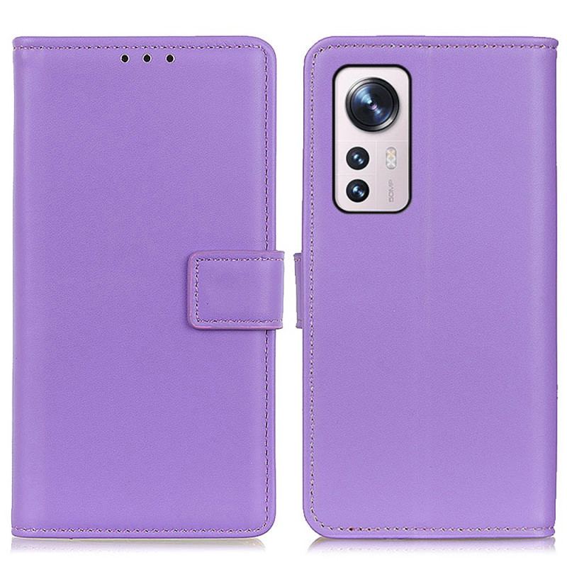 Housse  Xiaomi 12 / 12X Simili Cuir Simple