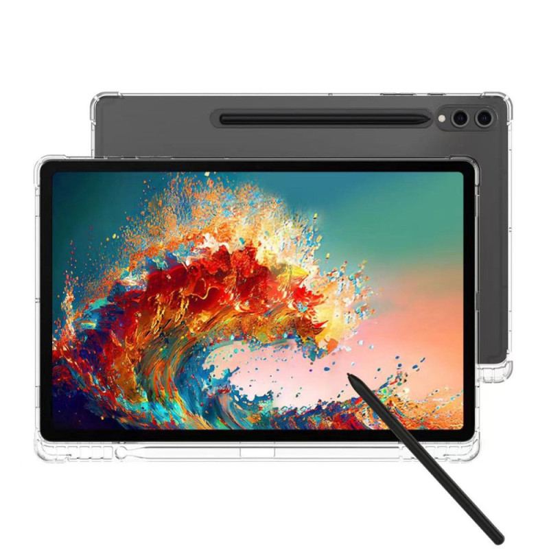 Coque Samsung Galaxy Tab S9 Ultra Transparente Porte-Stylet