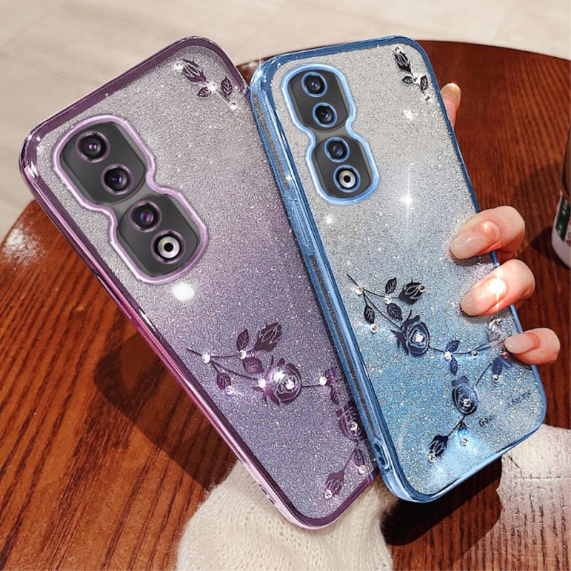 Coque Honor 90 Pro Gradient Color Paillettes