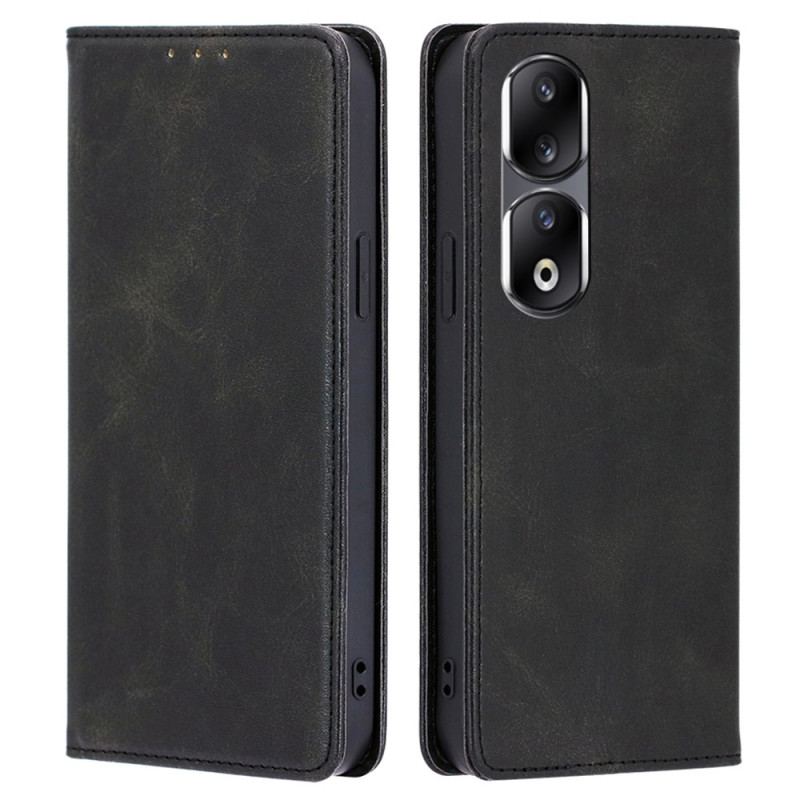 Flip Cover Honor 90 Pro Effet Cuir Classique