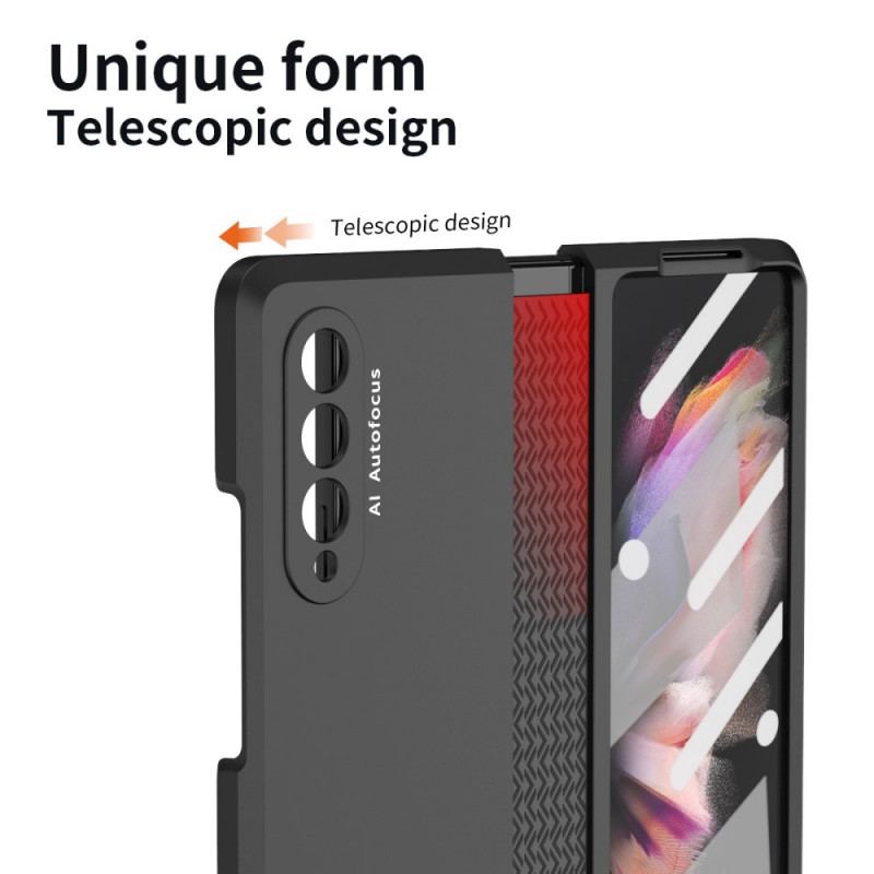 Coque Samsung Galaxy Z Fold 3 5G avec Protecteur Écran et Charnière