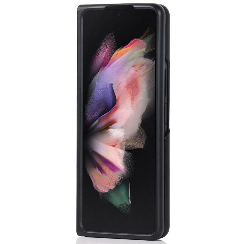 Coque Samsung Galaxy Z Fold 3 5G Cuir Véritable Support et Porte-Stylet