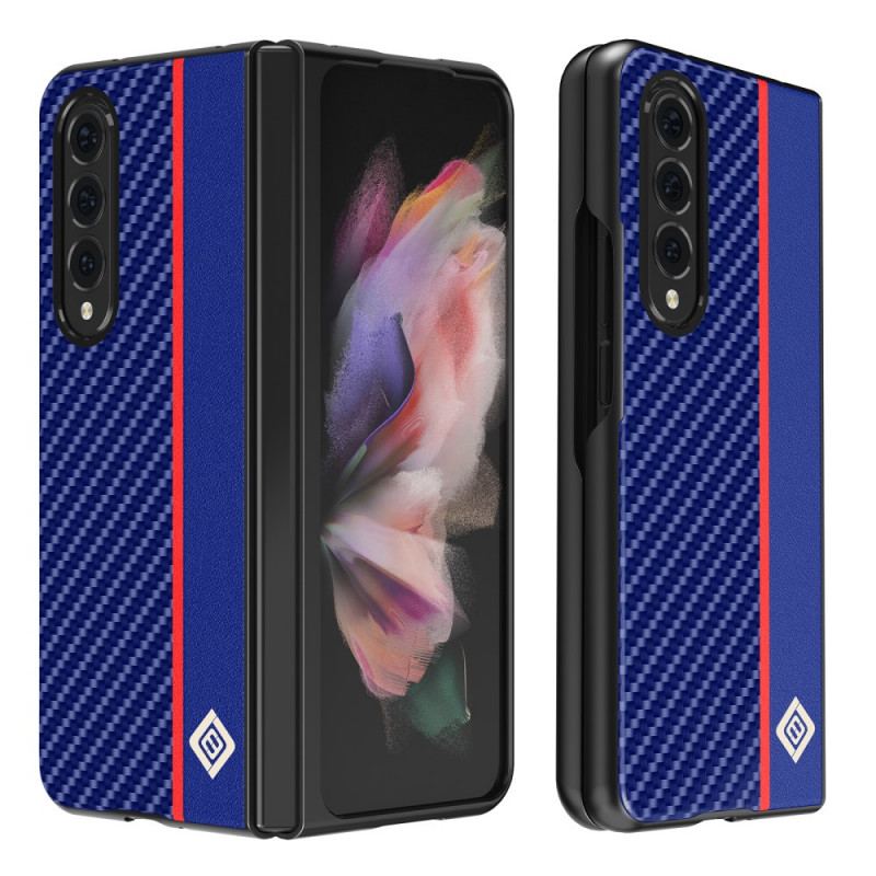 Coque Samsung Galaxy Z Fold 3 5G Fibre Carbone Line LC.IMEEKE