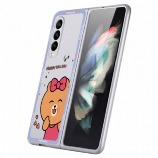 Coque Samsung Galaxy Z Fold 3 5G Girly Bear