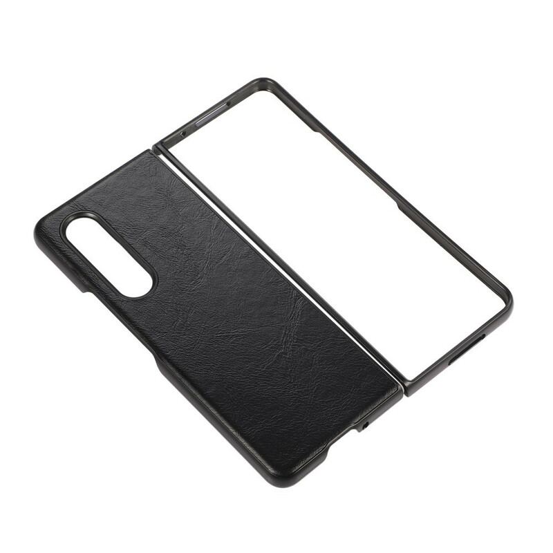 Coque Samsung Galaxy Z Fold 3 5G Simili Cuir Premium