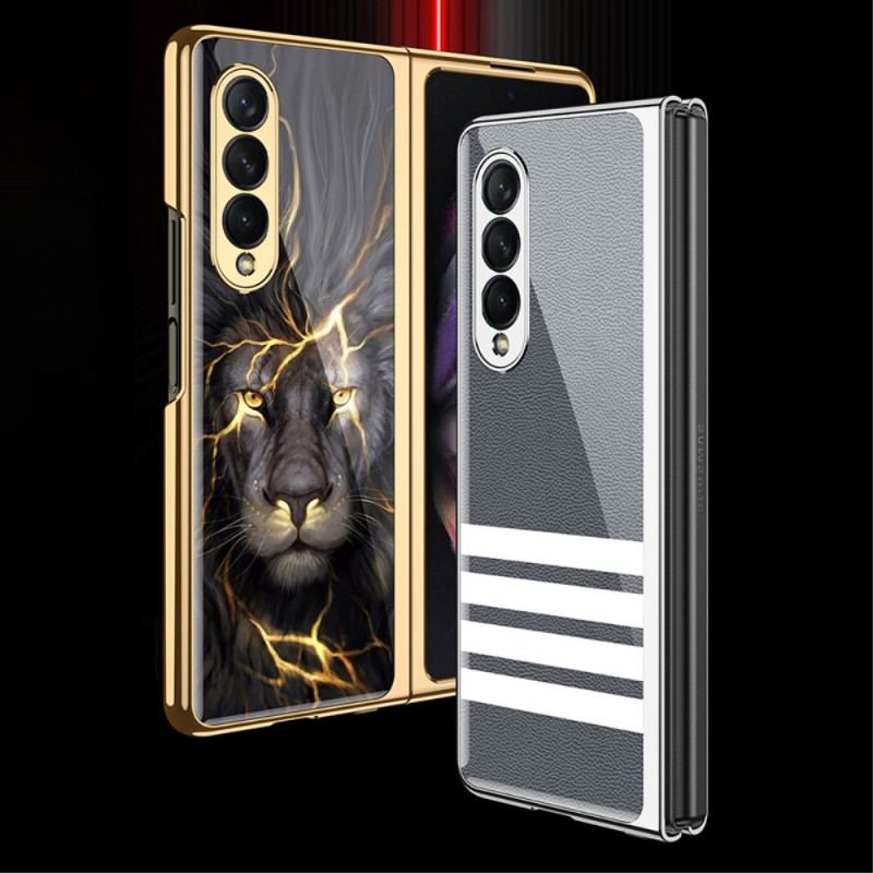 Coque Samsung Galaxy Z Fold 3 5G Verre Trempé Fibre Carbone GKK