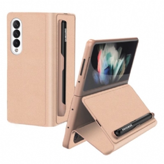 Flip Cover Samsung Galaxy Z Fold 3 5G Simili Cuir Porte-Stylet