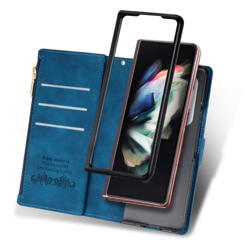 Housse Samsung Galaxy Z Fold 3 5G avec Porte-Monnaie