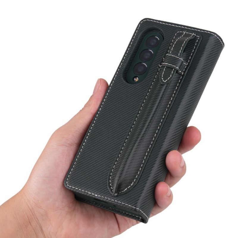 Housse Samsung Galaxy Z Fold 3 5G Coque Détachable Porte-Stylet