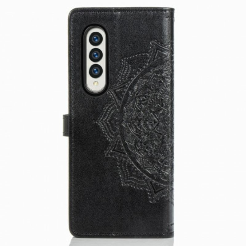 Housse Samsung Galaxy Z Fold 3 5G Mandala Moyen Age