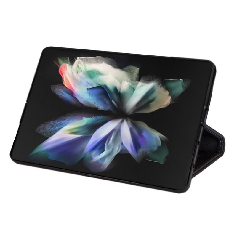 Housse Samsung Galaxy Z Fold 3 5G Porte-Monnaie avec Lanière