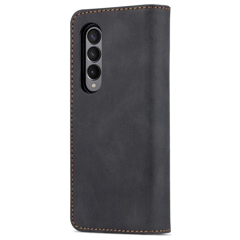 Housse Samsung Galaxy Z Fold 3 5G Style Cuir AZNS