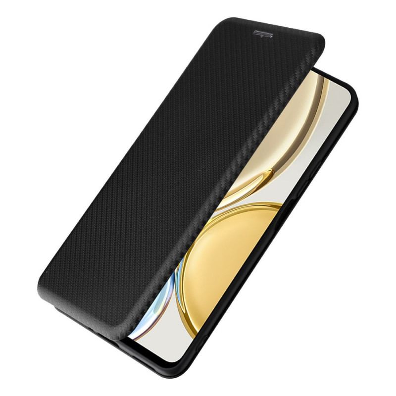 Flip Cover Honor Magic 4 Lite 5G Fibre Carbone Colorée