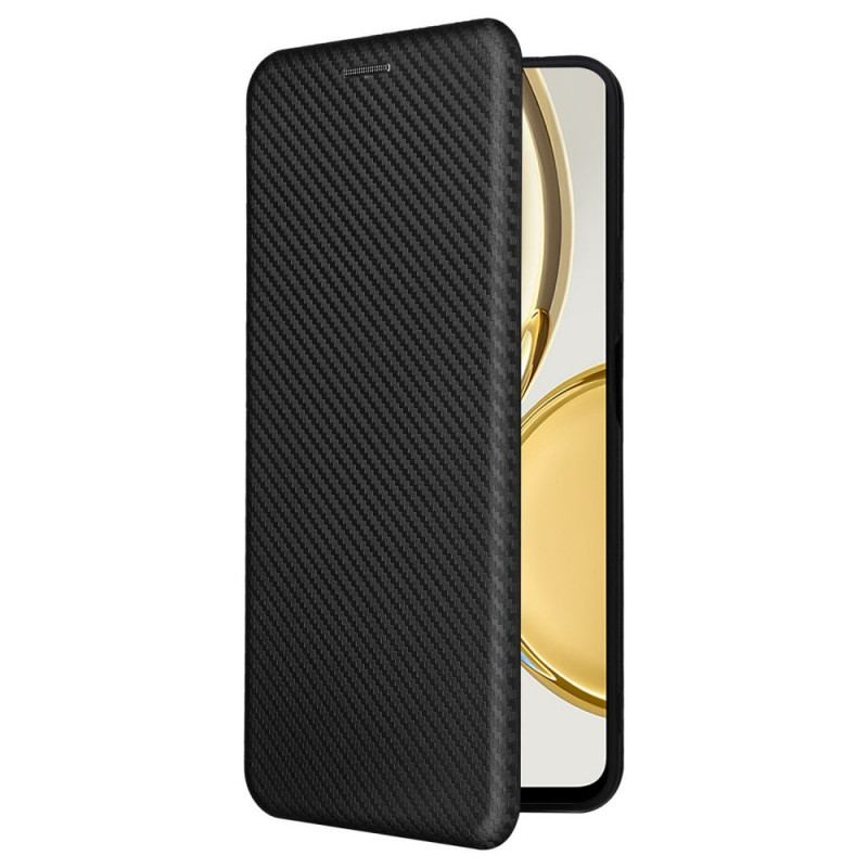 Flip Cover Honor Magic 4 Lite 5G Fibre Carbone Colorée