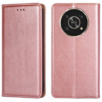 Flip Cover Honor Magic 4 Lite 5G Style Cuir Coutures