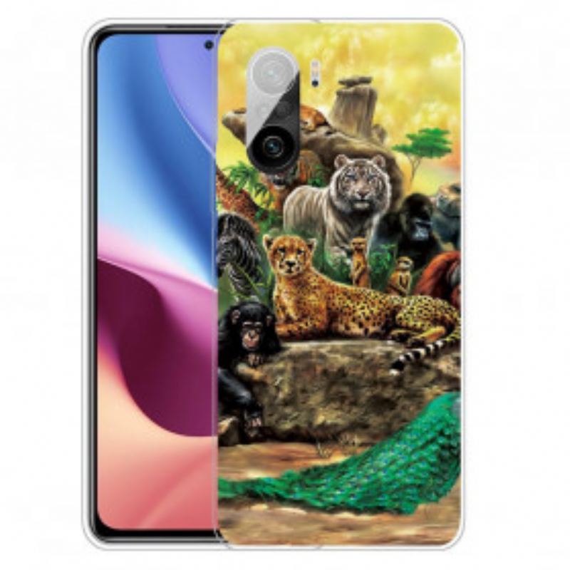 Coque Poco F3 / Xiaomi Mi 11i 5G Animaux Safari