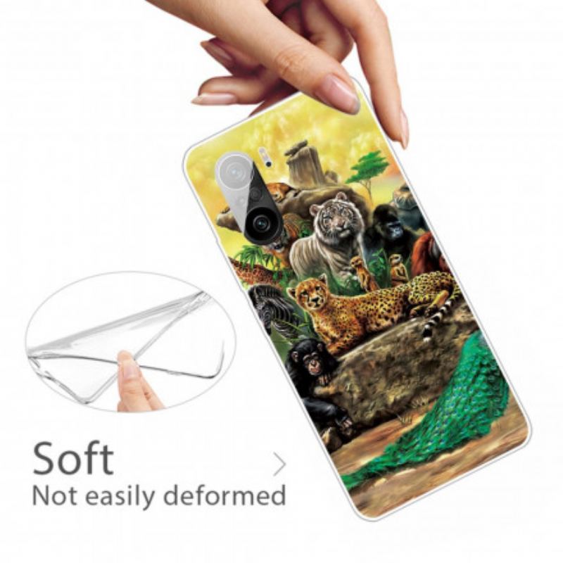 Coque Poco F3 / Xiaomi Mi 11i 5G Animaux Safari