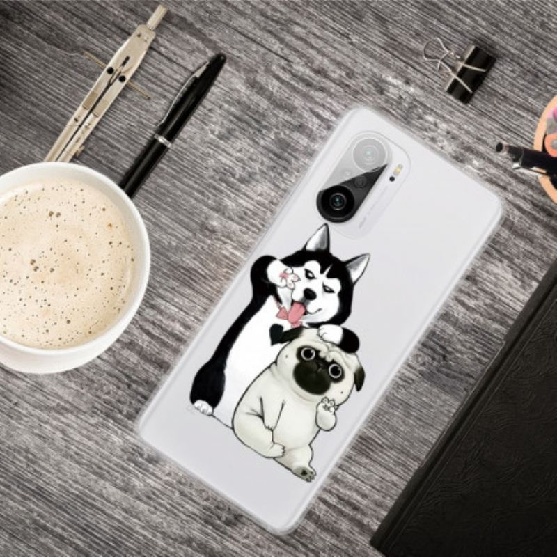 Coque Poco F3 / Xiaomi Mi 11i 5G Drôles de Chiens