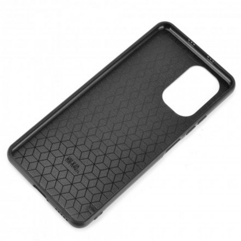 Coque Poco F3 / Xiaomi Mi 11i 5G Effet Cuir Couture