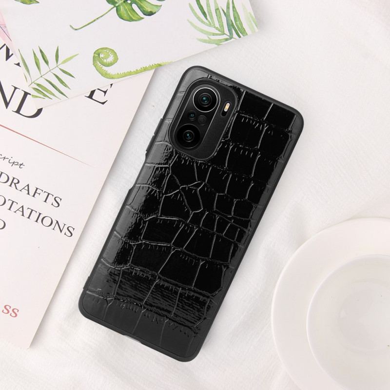 Coque Poco F3 / Xiaomi Mi 11i 5G Effet Peau de Crocodile