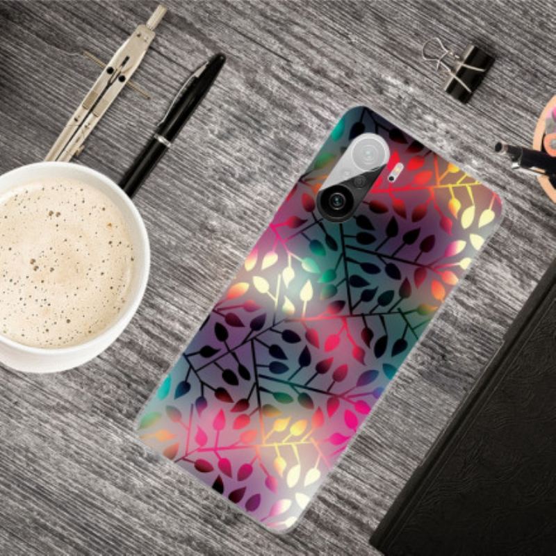 Coque Poco F3 / Xiaomi Mi 11i 5G Feuilles