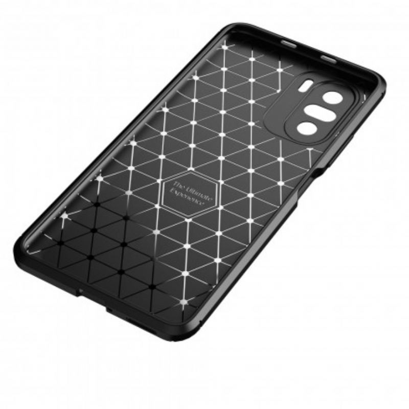 Coque Poco F3 / Xiaomi Mi 11i 5G Flexible Texture Fibre Carbone