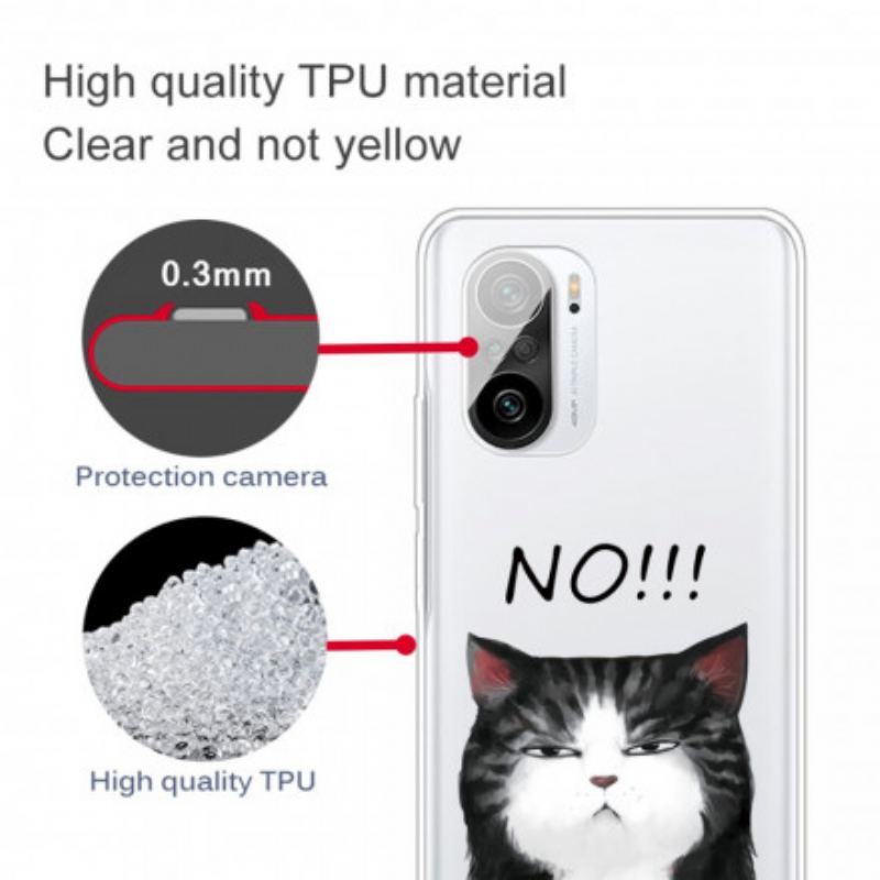 Coque Poco F3 / Xiaomi Mi 11i 5G Le Chat Qui Dit Non