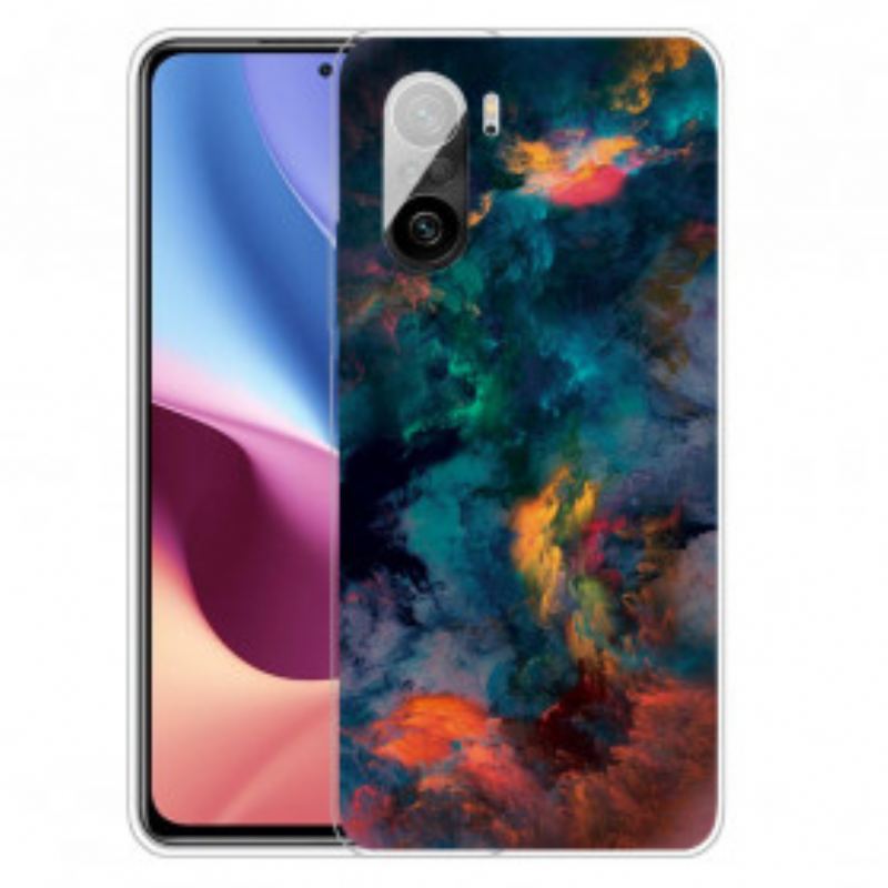 Coque Poco F3 / Xiaomi Mi 11i 5G Nuages Colorés