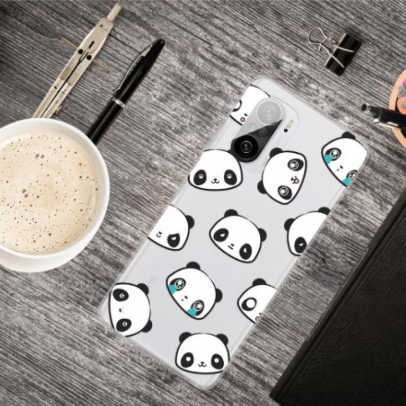 Coque Poco F3 / Xiaomi Mi 11i 5G Pandas Sentimentaux