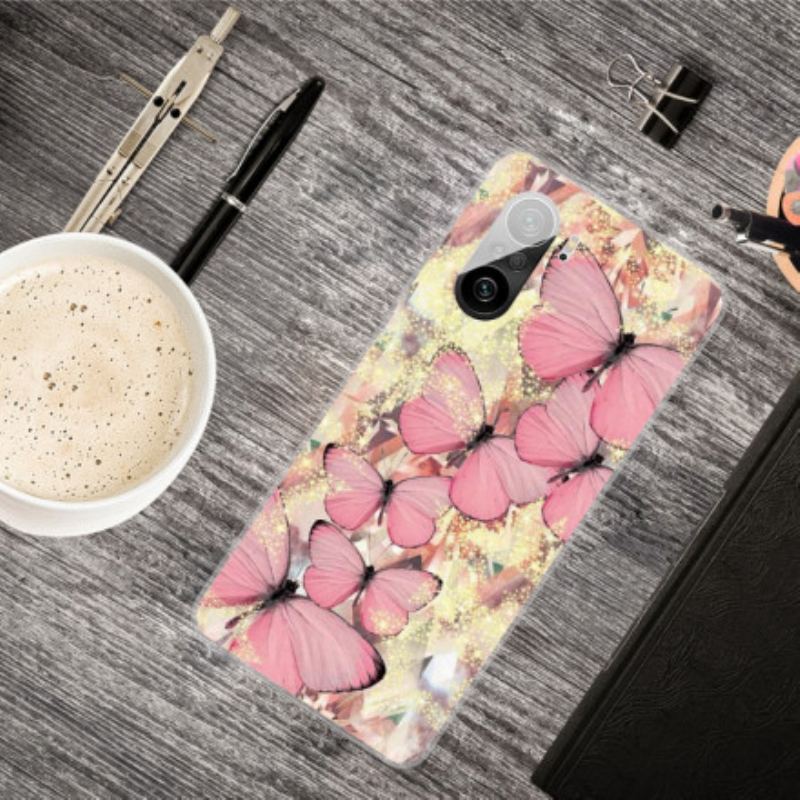 Coque Poco F3 / Xiaomi Mi 11i 5G Papillons Royaux