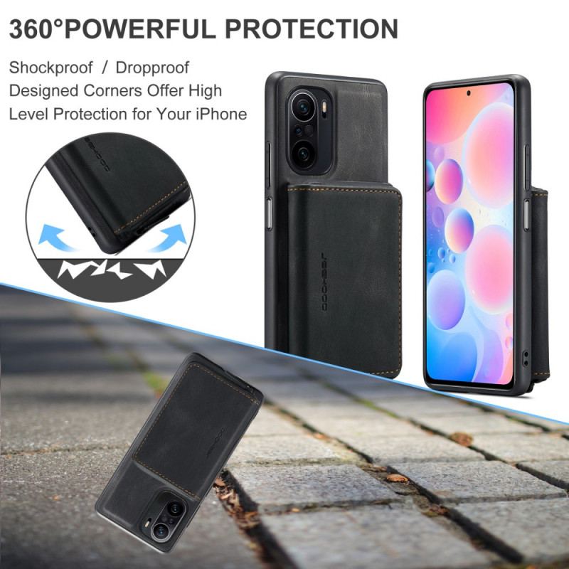 Coque Poco F3 / Xiaomi Mi 11i 5G Porte-Cartes Détachable