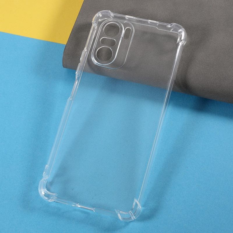 Coque Poco F3 / Xiaomi Mi 11i 5G Transparente Coins Renforcés