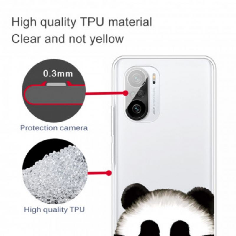 Coque Poco F3 / Xiaomi Mi 11i 5G Transparente Panda