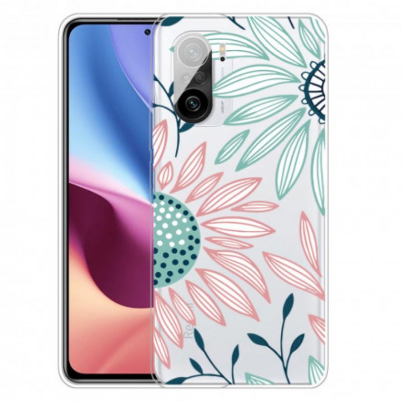 Coque Poco F3 / Xiaomi Mi 11i 5G Transparente Une Fleur