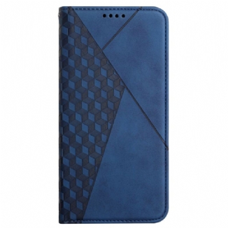 Flip Cover Poco F3 / Xiaomi Mi 11i 5G Effet Cuir Géo