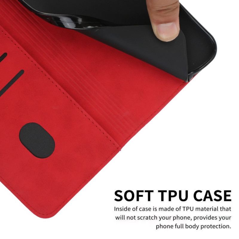 Flip Cover Poco F3 / Xiaomi Mi 11i 5G Effet Cuir Géo