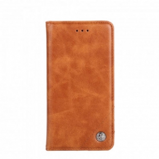 Flip Cover Poco F3 / Xiaomi Mi 11i 5G Style Cuir Rivet