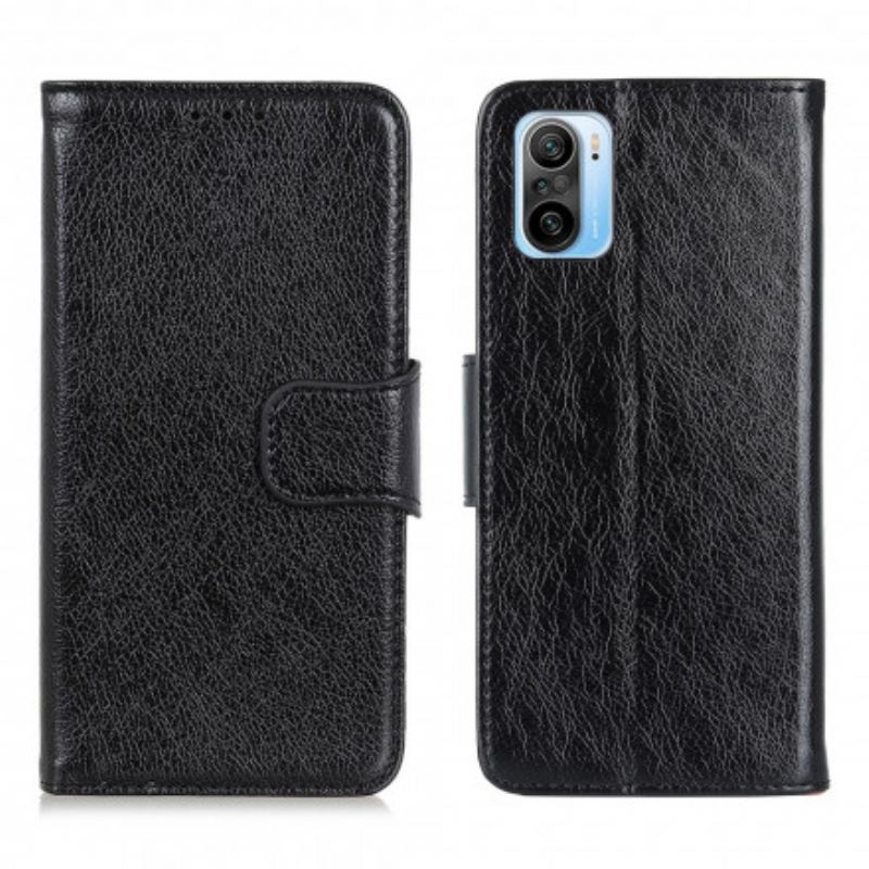 Housse Poco F3 / Xiaomi Mi 11i 5G Cuir Nappa Fendu