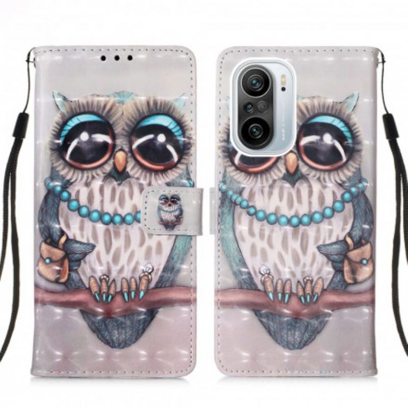 Housse Poco F3 / Xiaomi Mi 11i 5G Miss Hibou