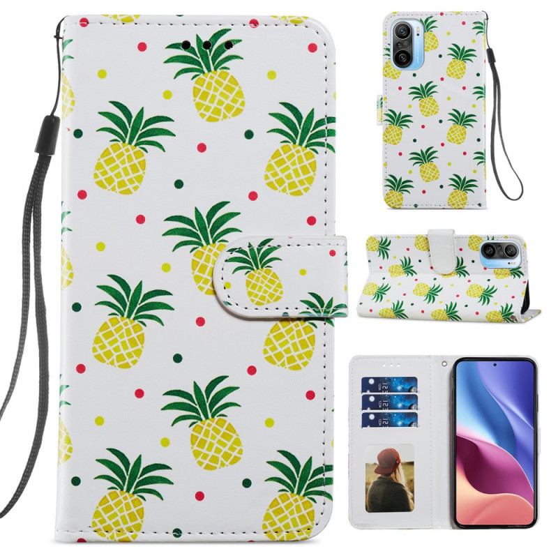 Housse Poco F3 / Xiaomi Mi 11i 5G Multiples Ananas