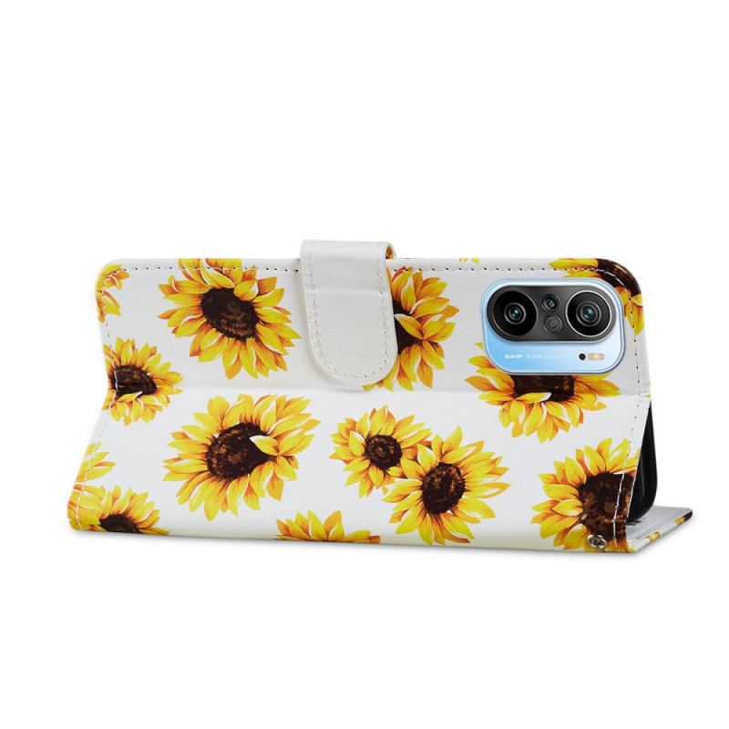 Housse Poco F3 / Xiaomi Mi 11i 5G Tournesols