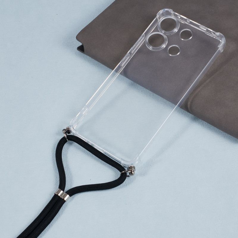 Coque à Cordon Xiaomi Redmi Note 13 4G Transparente