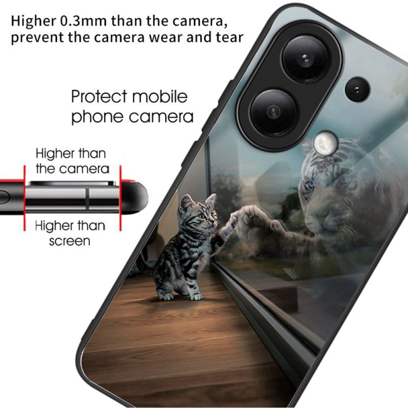 Coque Xiaomi Redmi Note 13 4G Chat Miroir