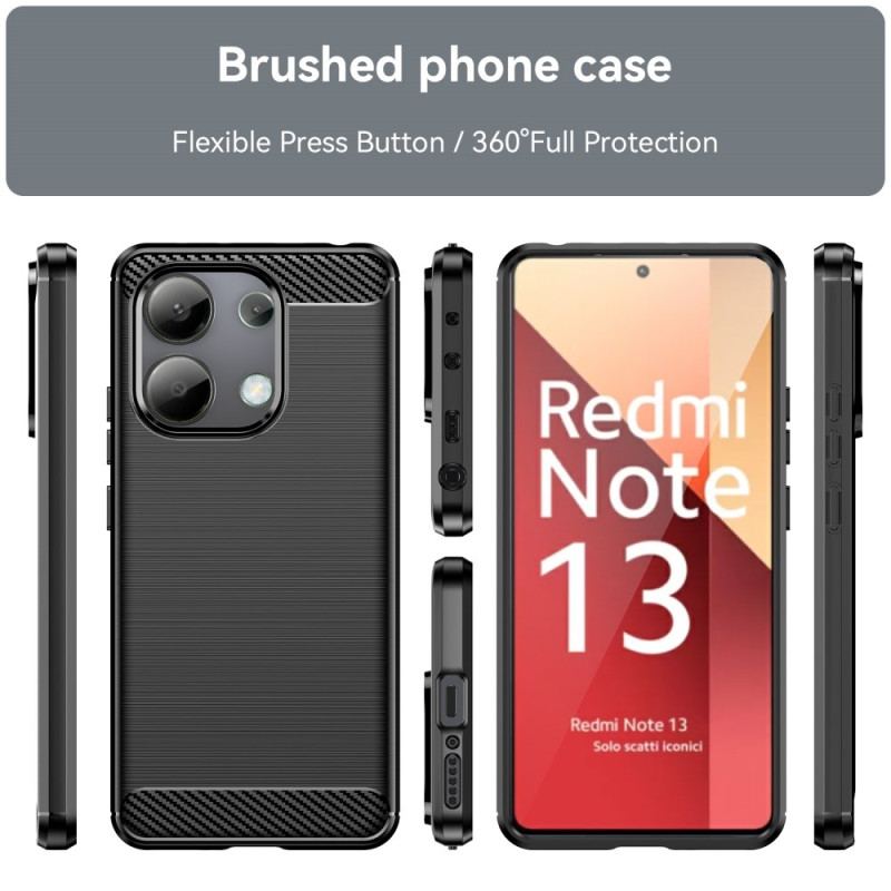 Coque Xiaomi Redmi Note 13 4G Fibre de Carbone